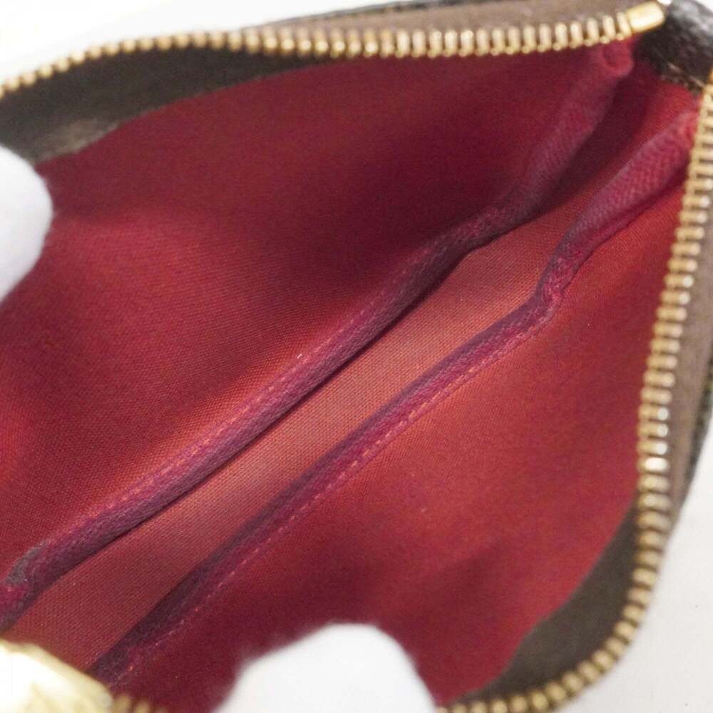 LOUIS VUITTON Brown Damier Pochette Pouch - Picture 4 of 11